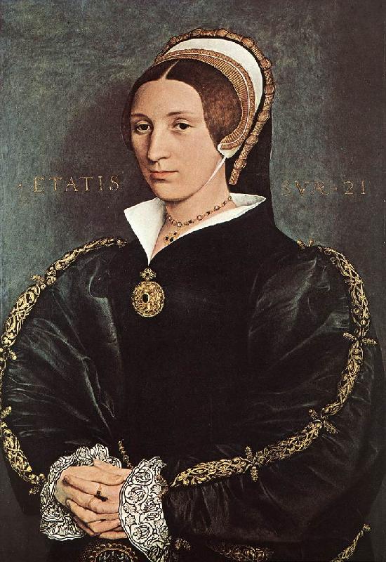 HOLBEIN, Hans the Younger Portrait of Catherine Howard s